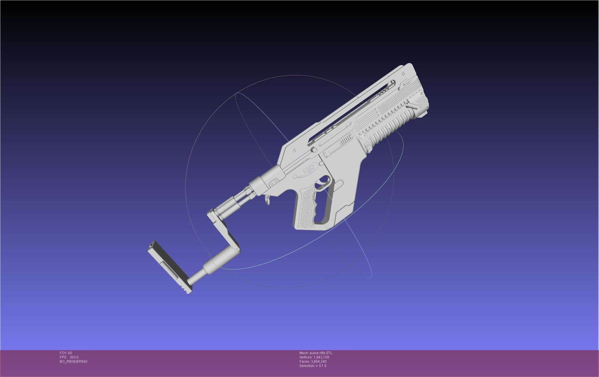 Alien Romulus Pulse Rifle 3D model_1