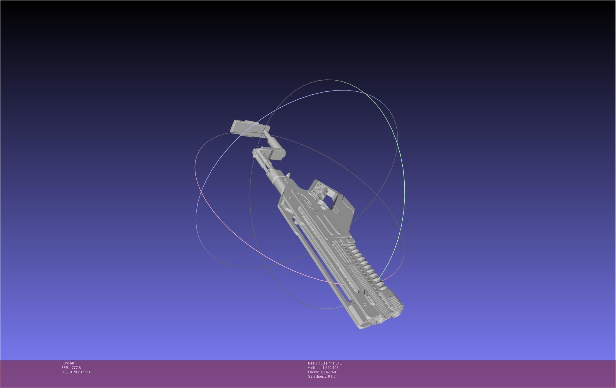 Alien Romulus Pulse Rifle 3D model_14