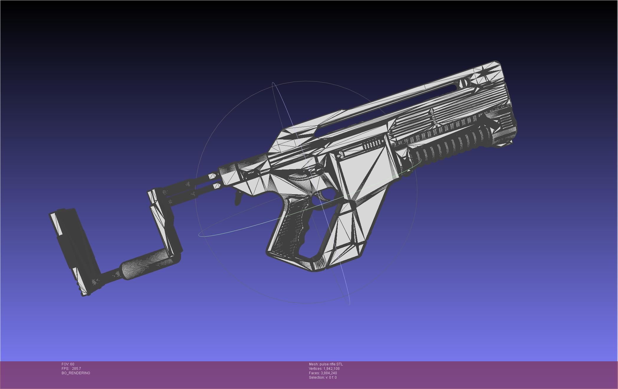 Alien Romulus Pulse Rifle 3D model_35