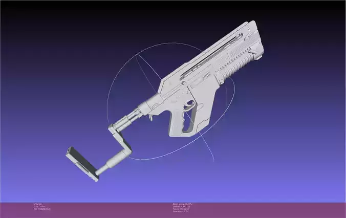 Alien Romulus Pulse Rifle 3D model