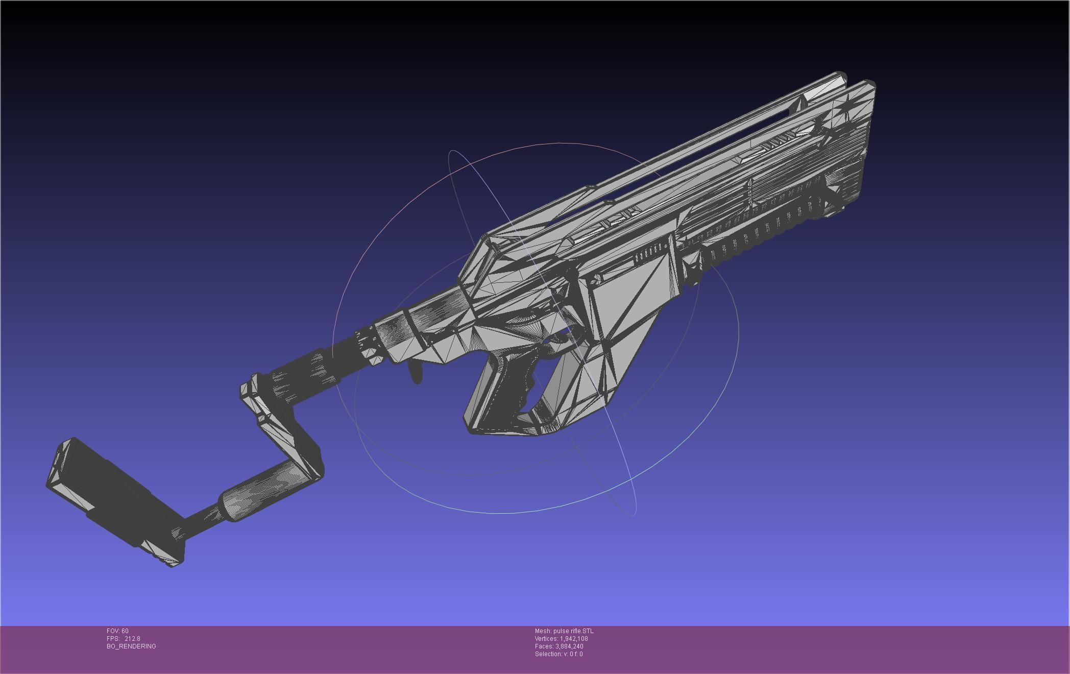 Alien Romulus Pulse Rifle 3D model_33