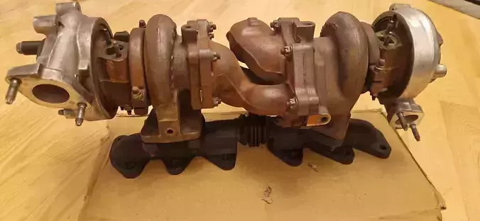 2JZ-GTE exhaust manifold NOT EXACT MODEL