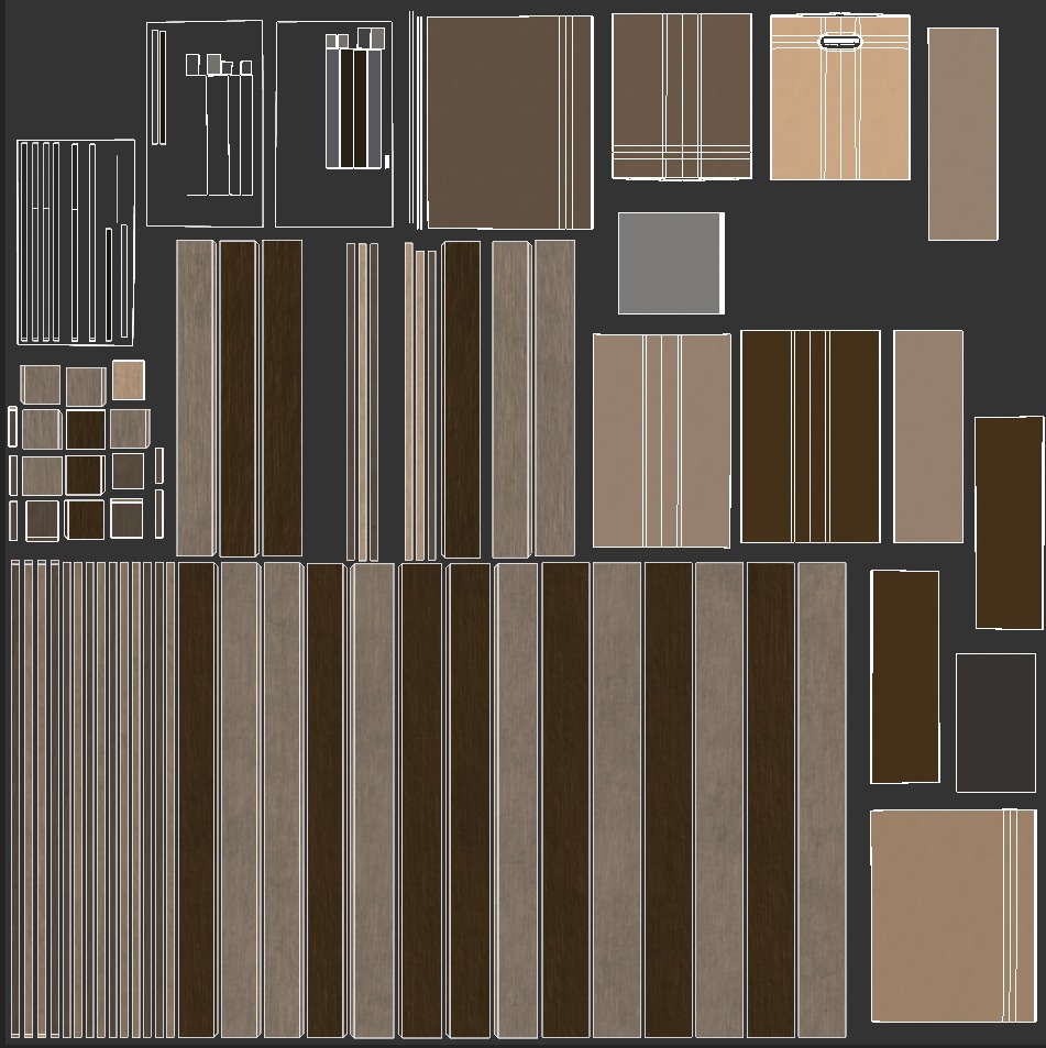 Cardboard Boxes On Pallet Low-poly 3D model_16