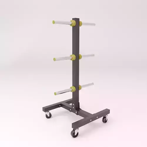 Weight Plates Stand 3D model