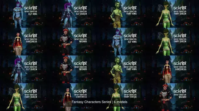 Fantasy Characters Series