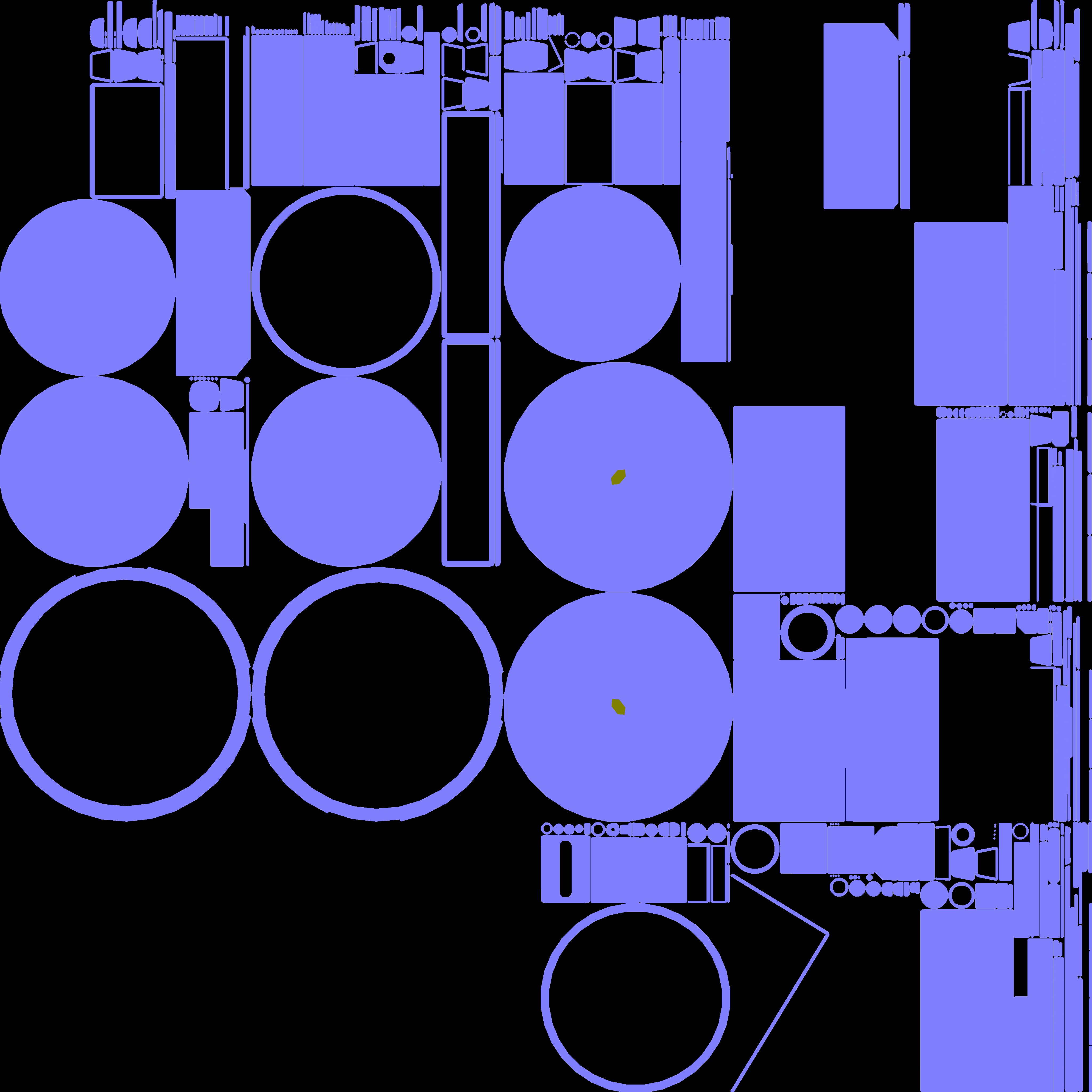 Wheel-robot Low-poly 3D model_21
