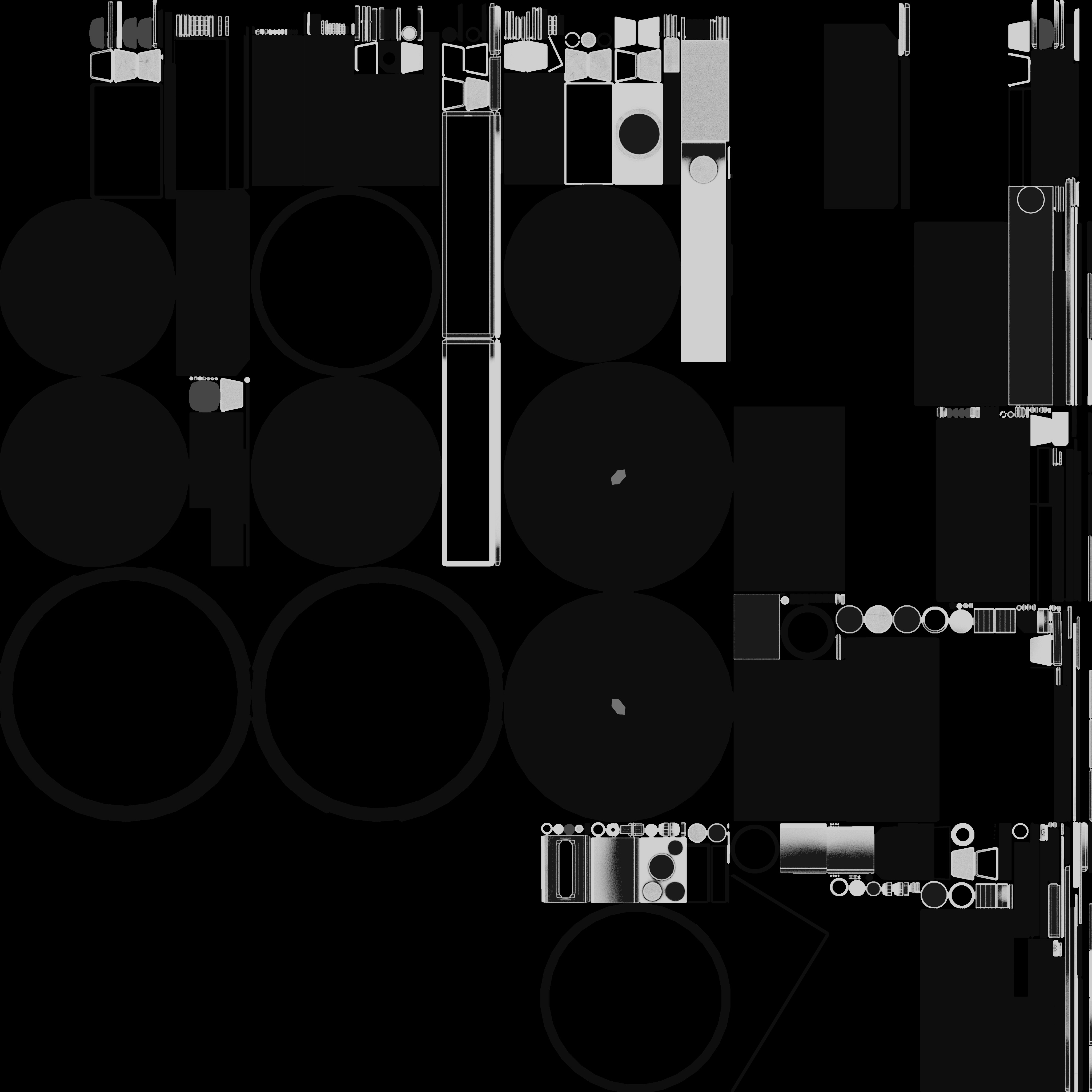 Wheel-robot Low-poly 3D model_22