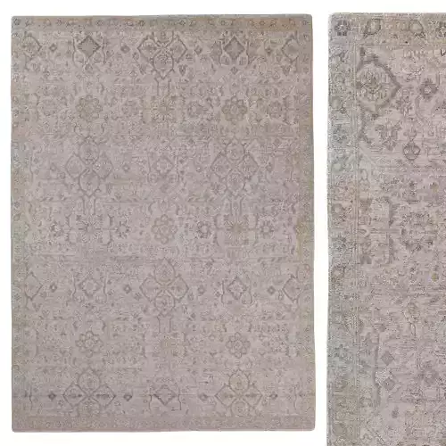 Sienna Hand-Knotted Rug NATURAL
