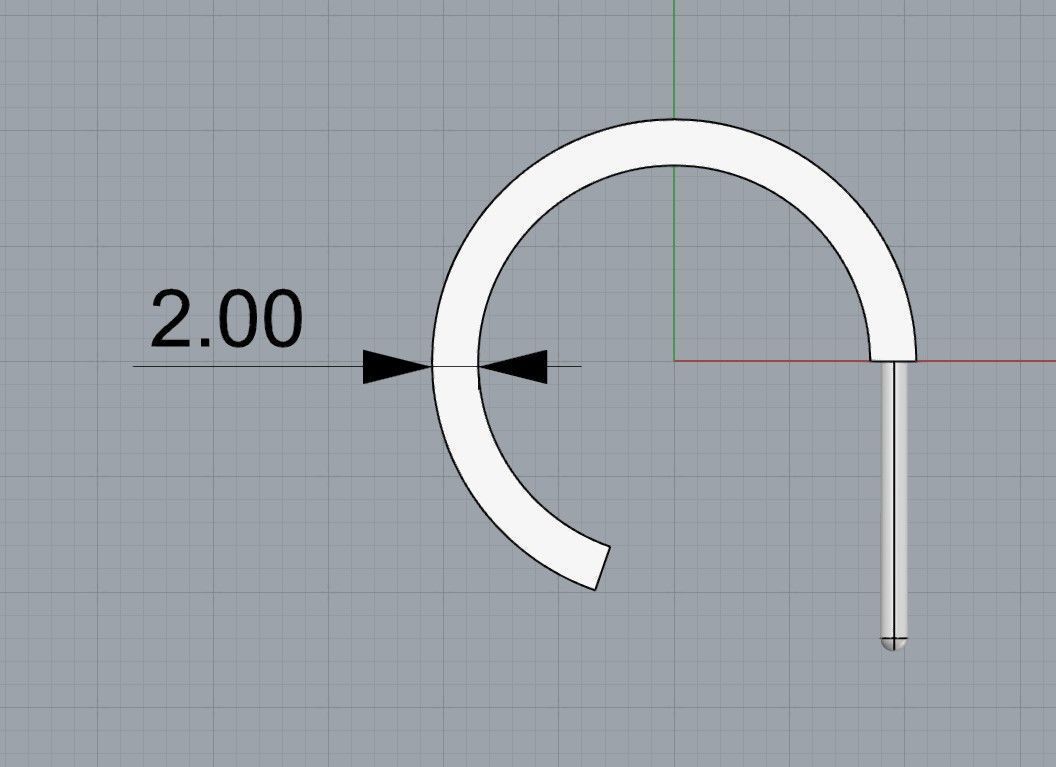 Love Earring 3D print model_4