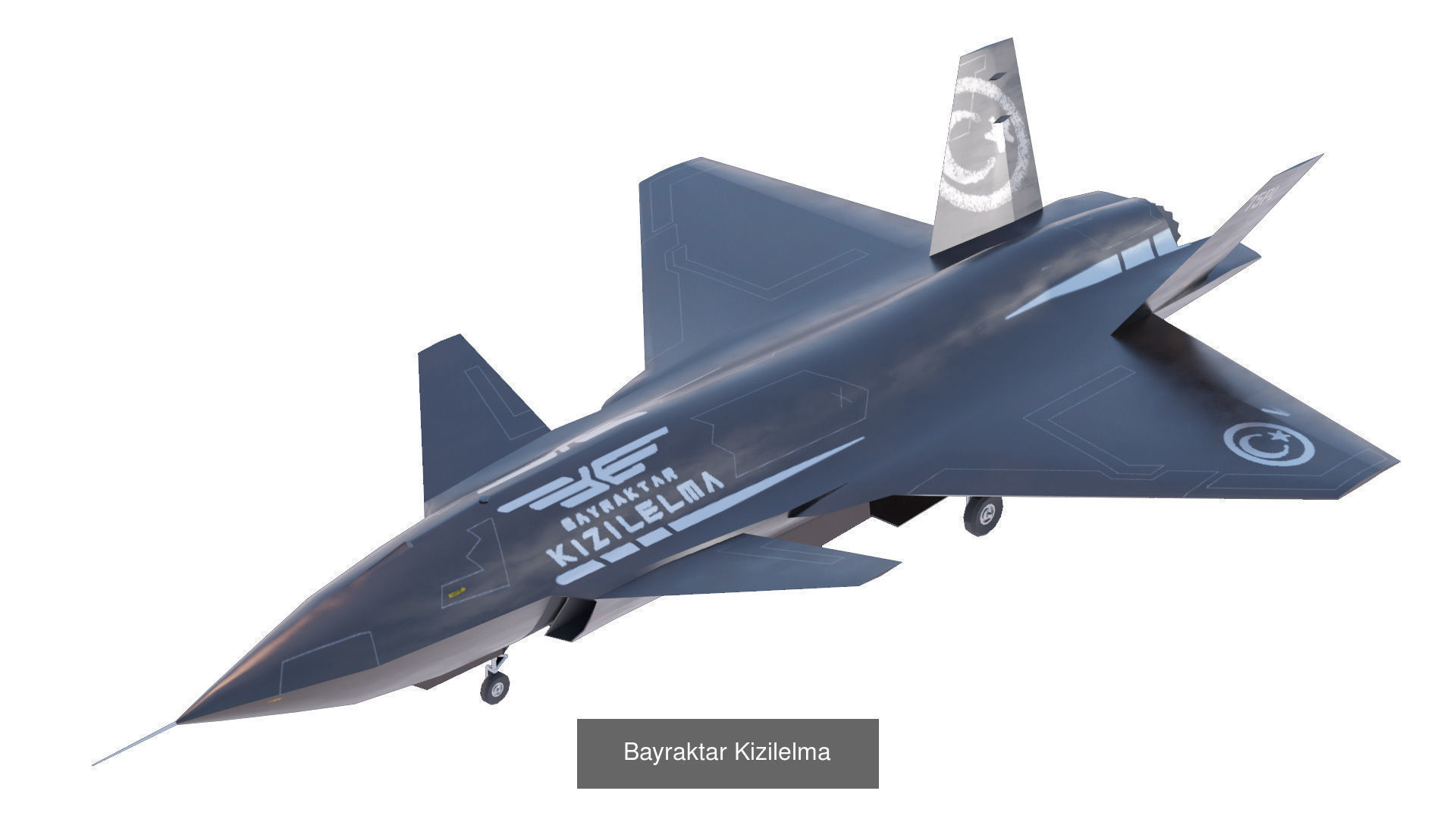 UAV drone set - 5 aircrafts 3D Model Collection_4