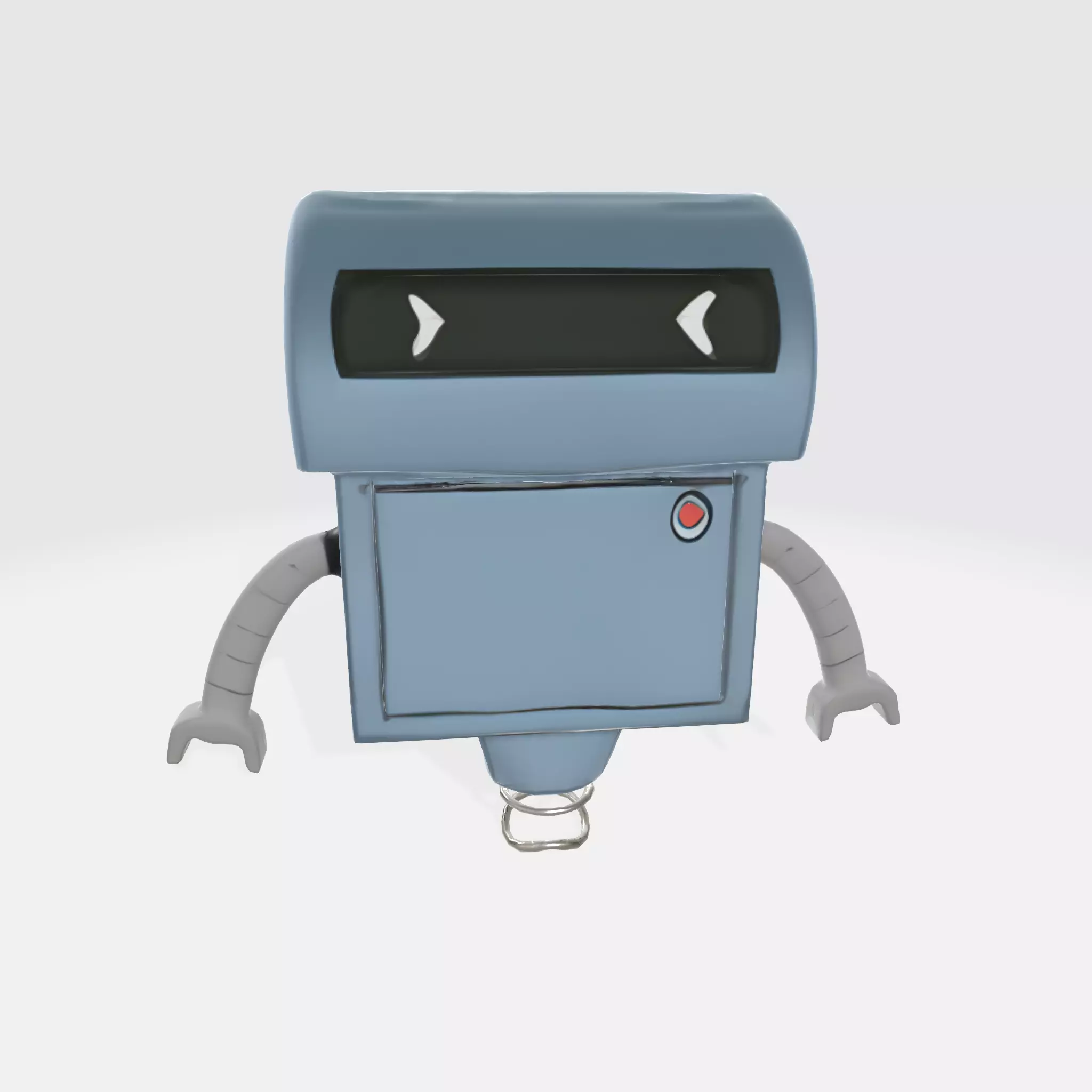 Cute and Quirky Robot 3D model_0