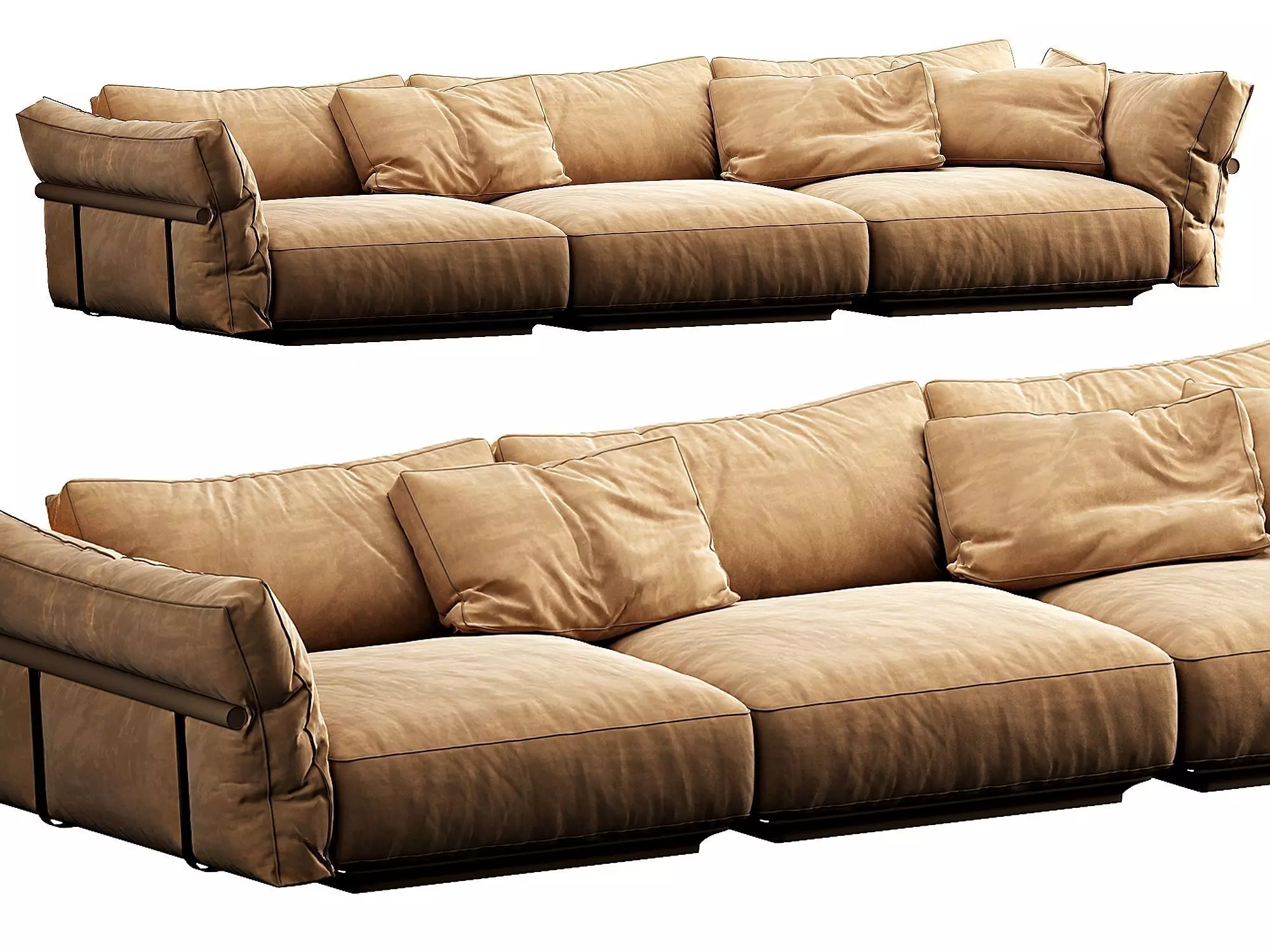 Flexform Camelot 3D model_0