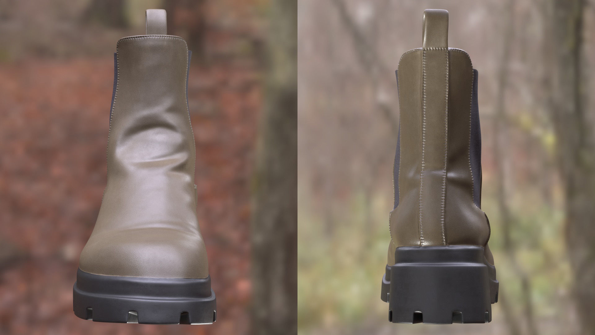 Boots 59 - All MH Bodies and UE5 Skeletons - Rigged Low-poly 3D model_8