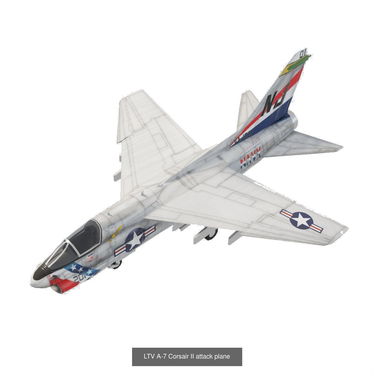 MEGA Aircraft set - all 96 models 3D Model Collection_66