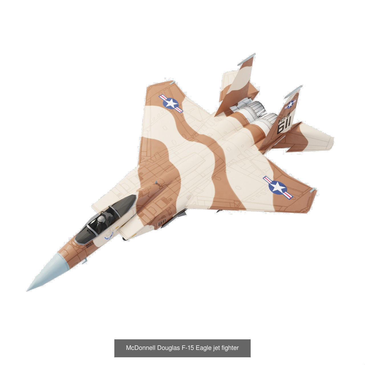 MEGA Aircraft set - all 96 models 3D Model Collection_61