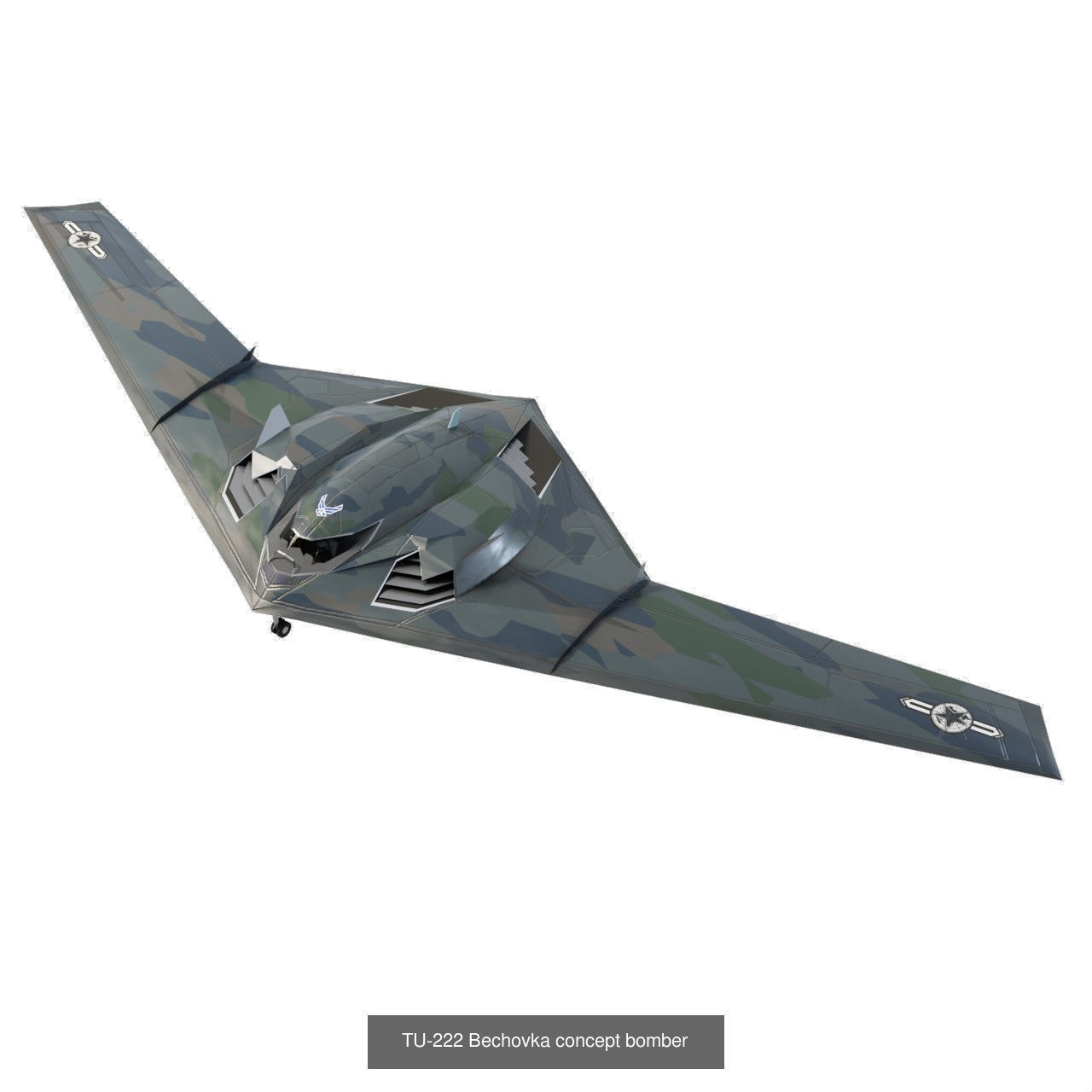 MEGA Aircraft set - all 96 models 3D Model Collection_55