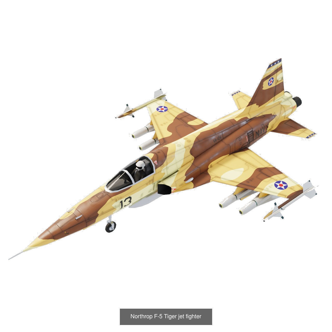 MEGA Aircraft set - all 96 models 3D Model Collection_44