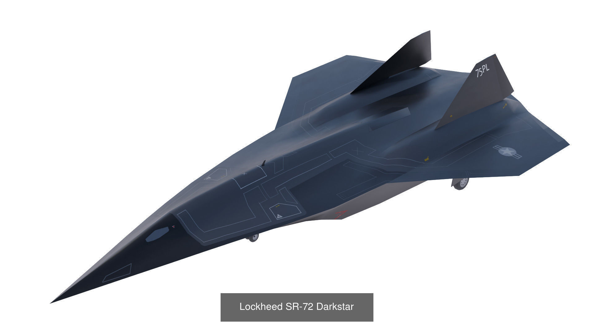 MEGA Aircraft set - all 96 models 3D Model Collection_93