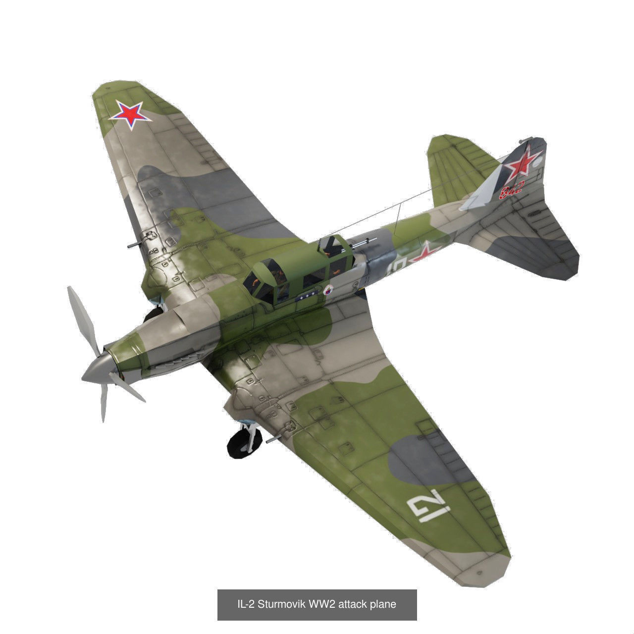 MEGA Aircraft set - all 96 models 3D Model Collection_86