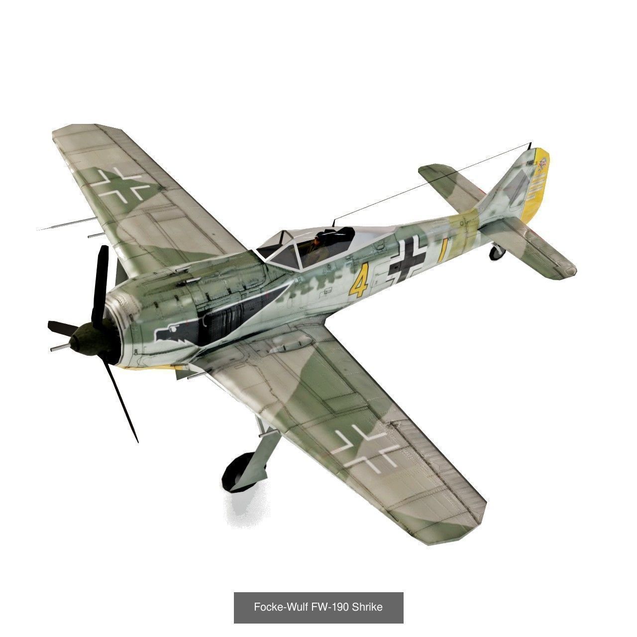 MEGA Aircraft set - all 96 models 3D Model Collection_97