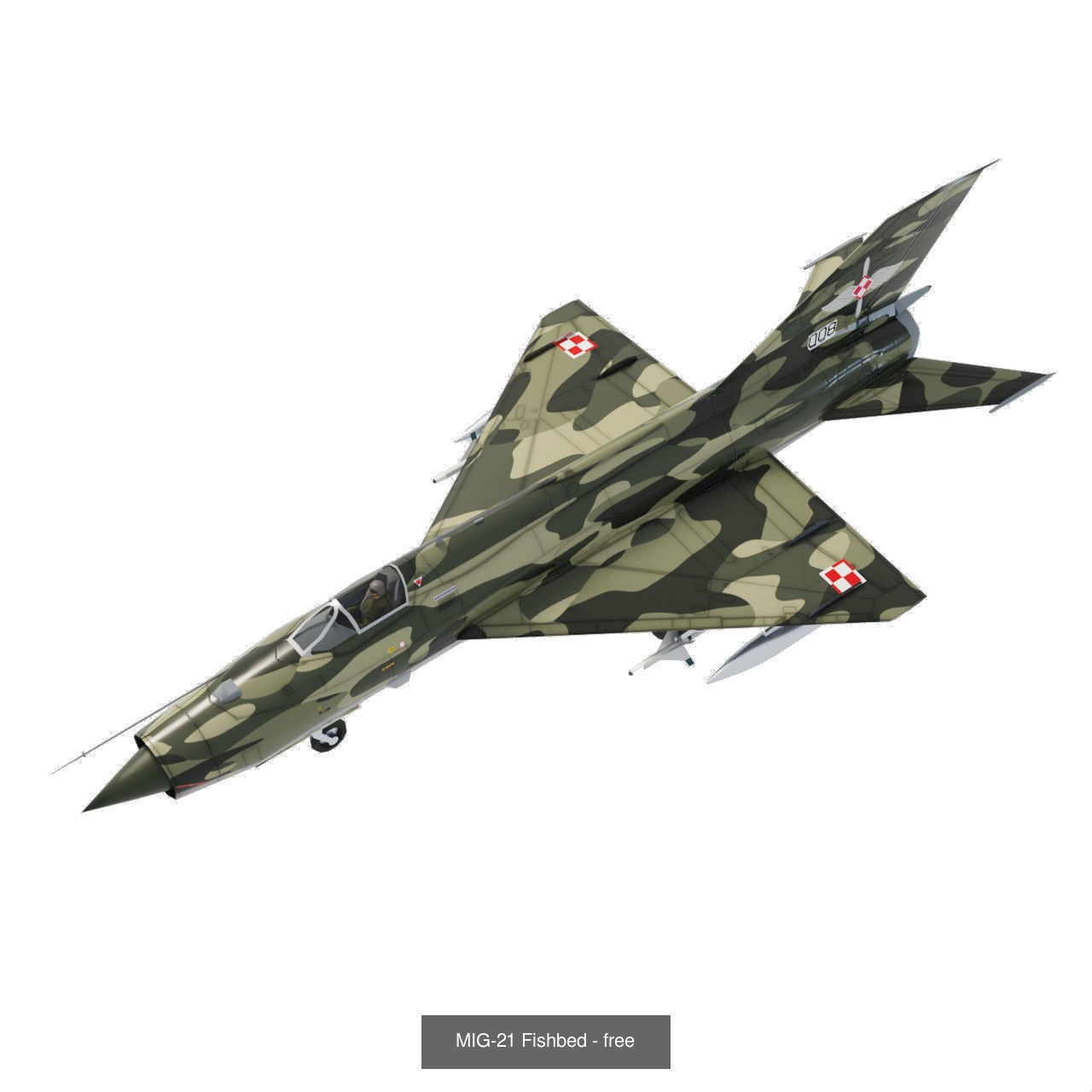 MEGA Aircraft set - all 96 models 3D Model Collection_74