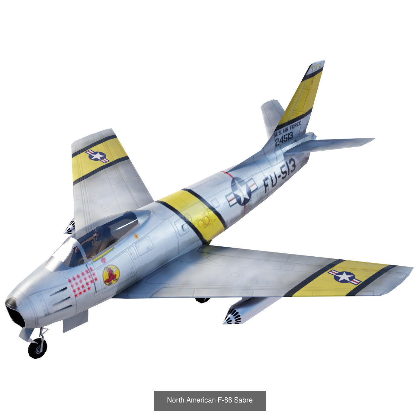 MEGA Aircraft set - all 96 models 3D Model Collection_104