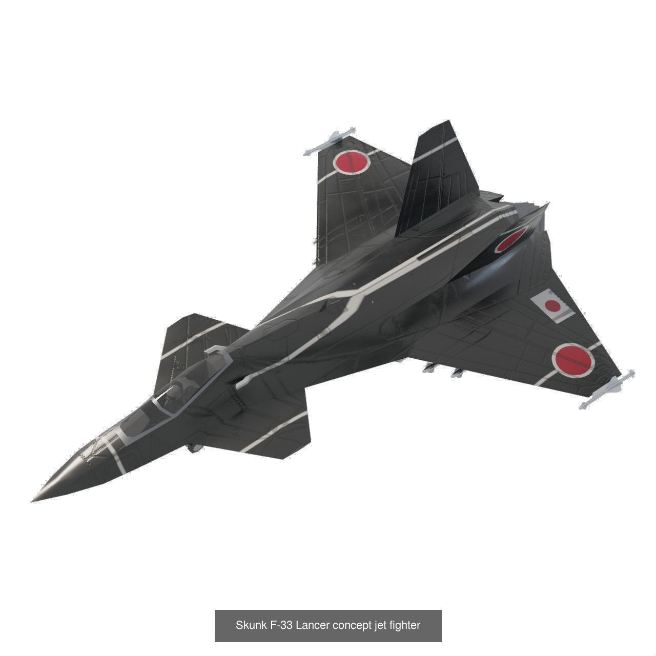 MEGA Aircraft set - all 96 models 3D Model Collection_53