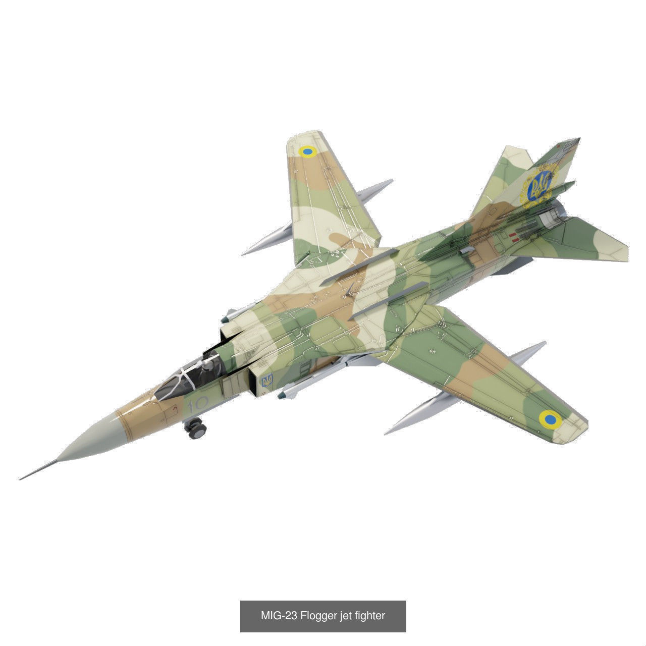 MEGA Aircraft set - all 96 models 3D Model Collection_73