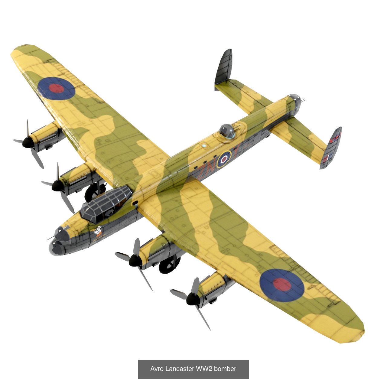 MEGA Aircraft set - all 96 models 3D Model Collection_46