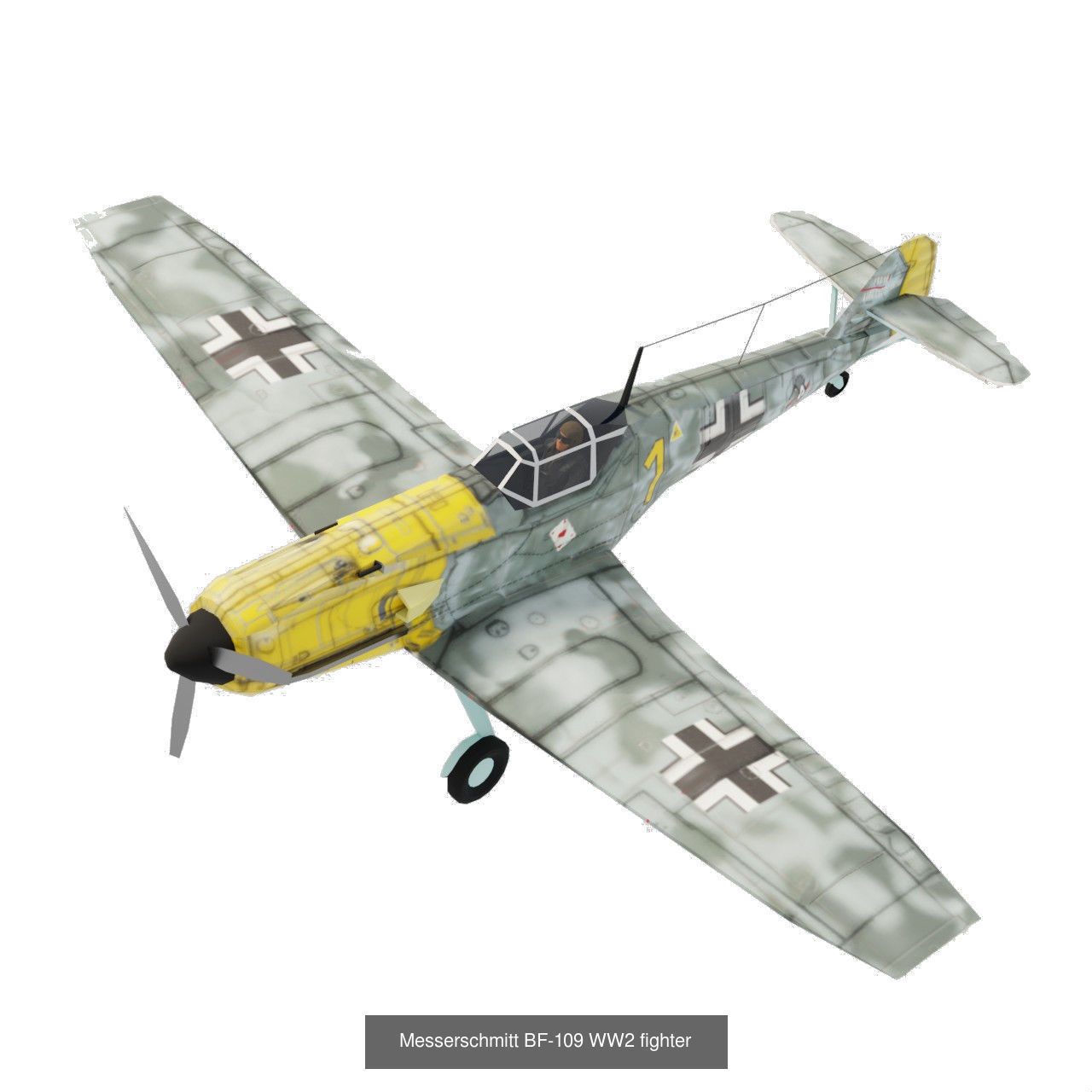 MEGA Aircraft set - all 96 models 3D Model Collection_76