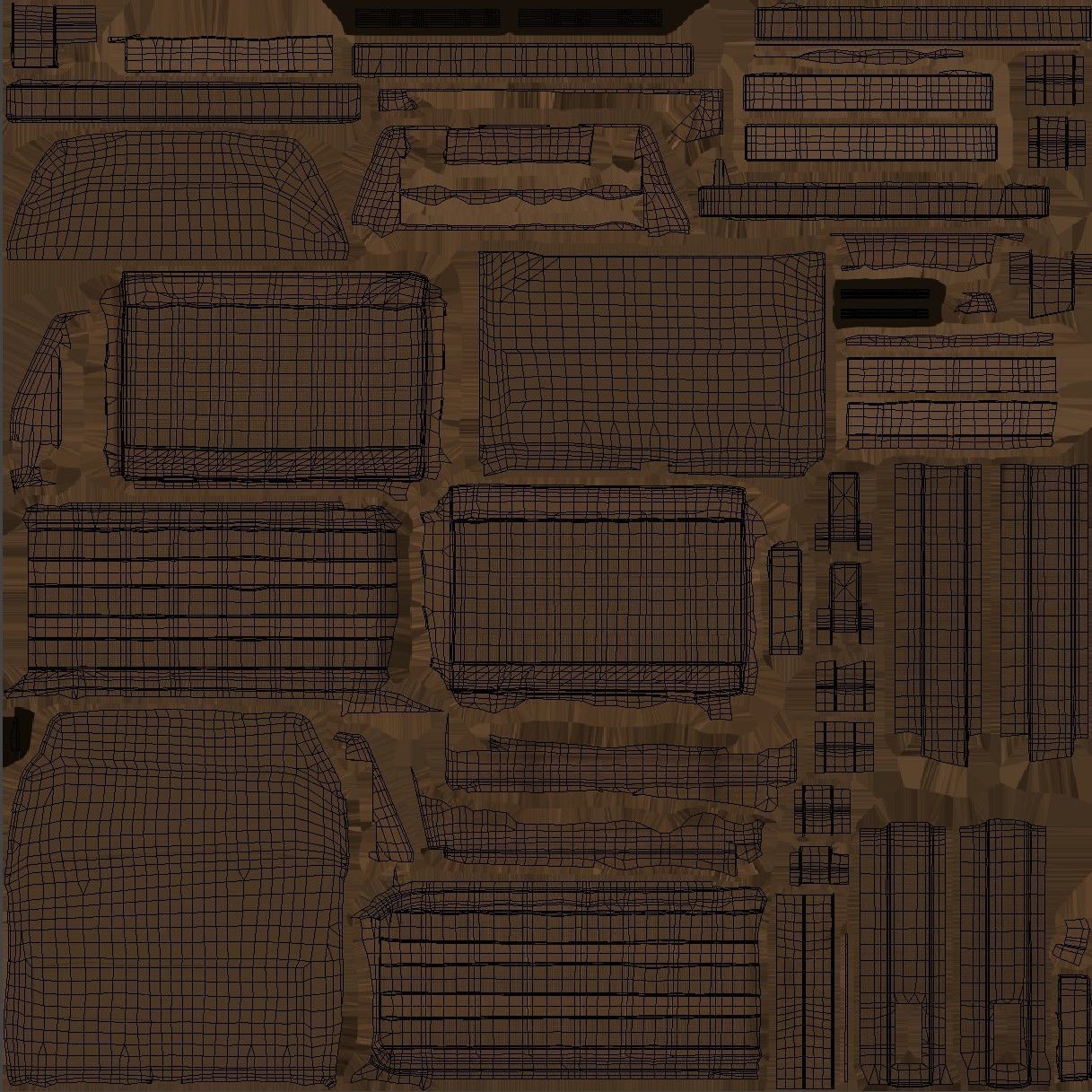 Plate Carrier 18 - All MH Bodies and UE5 Skeletons - Rigged Low-poly 3D model_20