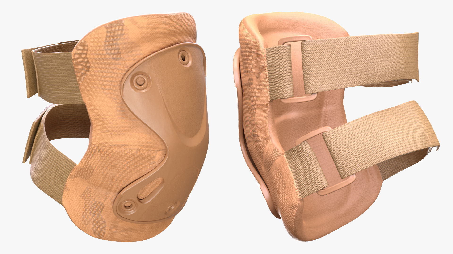 Elbow Pads 17 - All MH Bodies and UE5 Skeletons - Rigged Low-poly 3D model_4