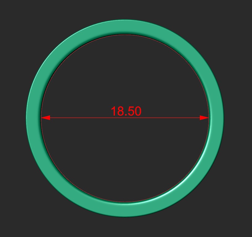 SET OF 13 SIZES WEDDING RINGS WITH THE IMAGE OF A TREE 3D print model_20