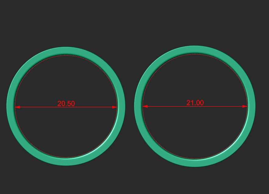 SET OF 13 SIZES WEDDING RINGS WITH THE IMAGE OF A TREE 3D print model_13