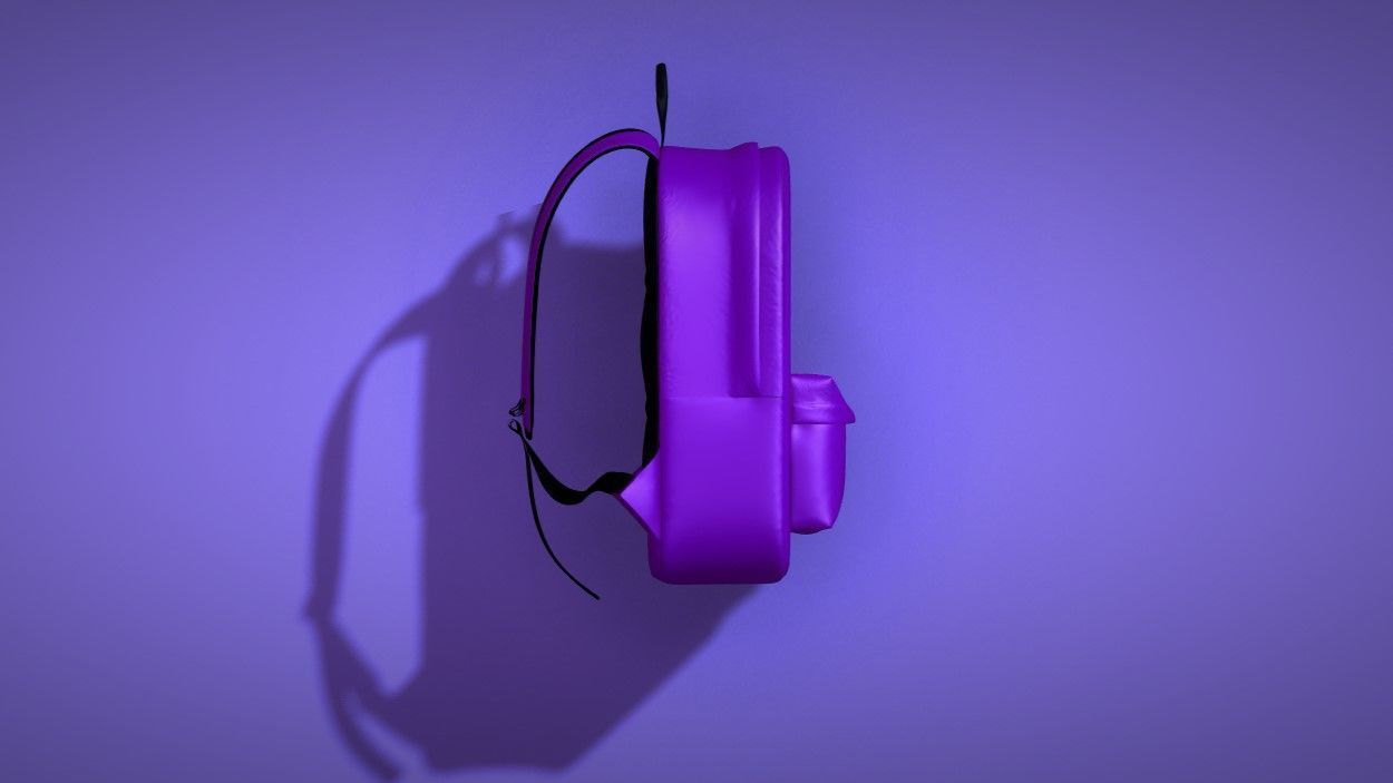 Schoolbag 3D model_3