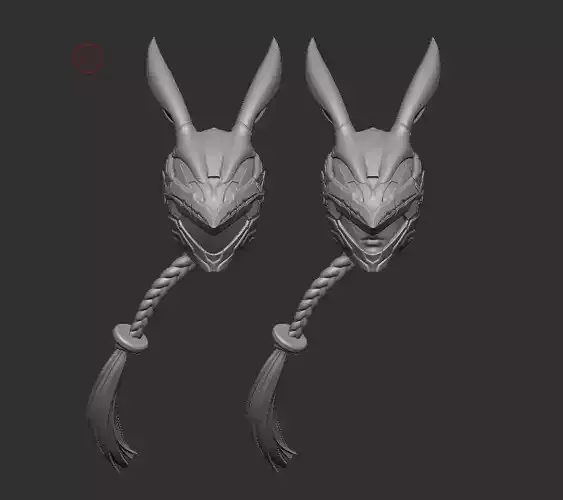 First Descendant Bunny Headsculpt for Action Figures 3D print model