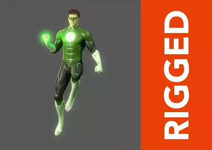 Green Lantern - Hal Jordan Rig