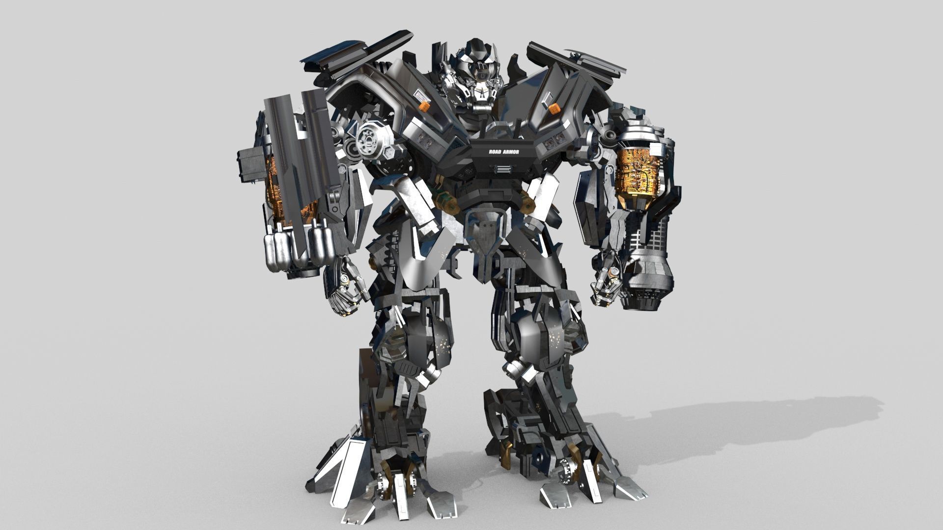 Ironhide Lives On - 3d animated model 3D model_11