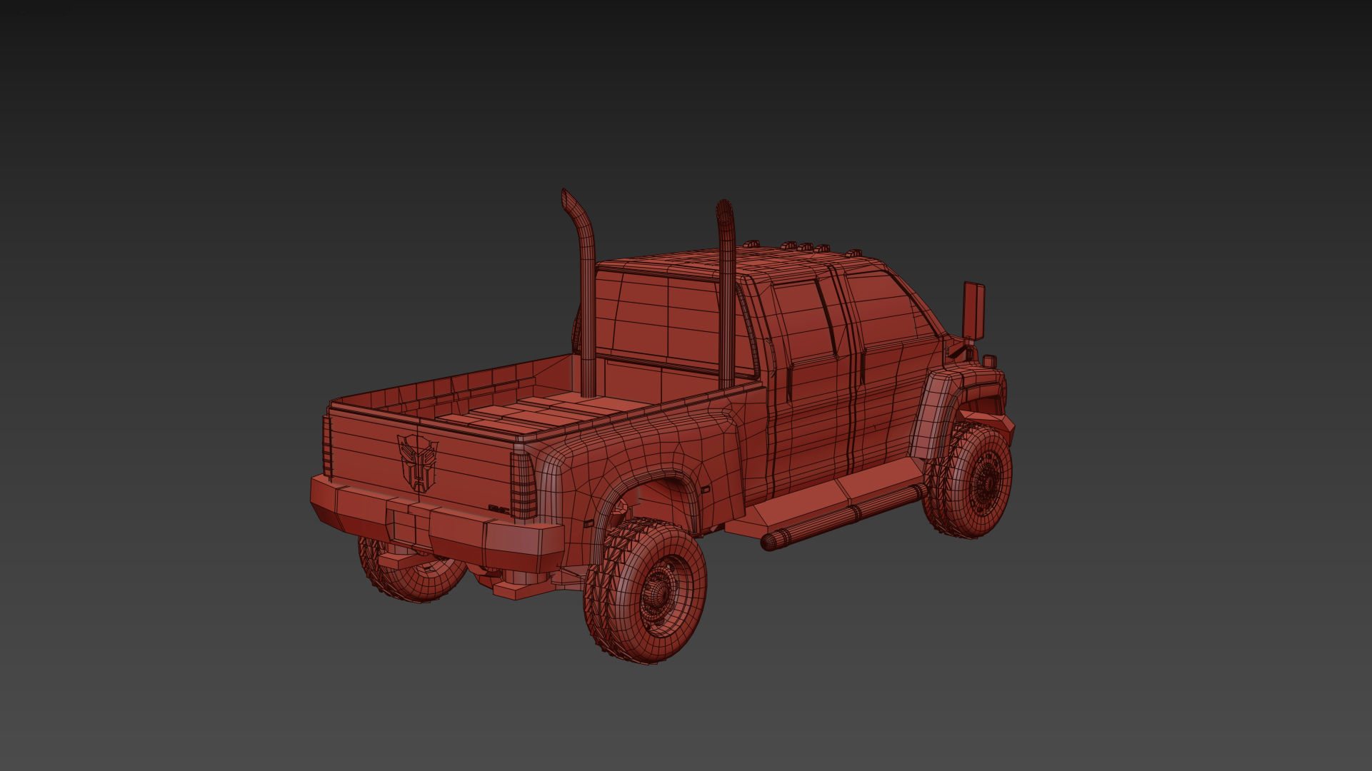 Ironhide Lives On - 3d animated model 3D model_22