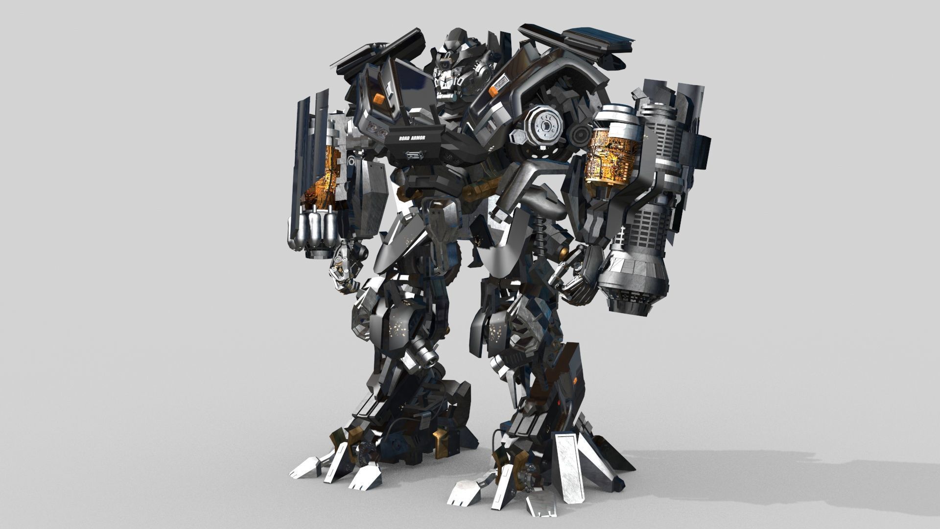 Ironhide Lives On - 3d animated model 3D model_13