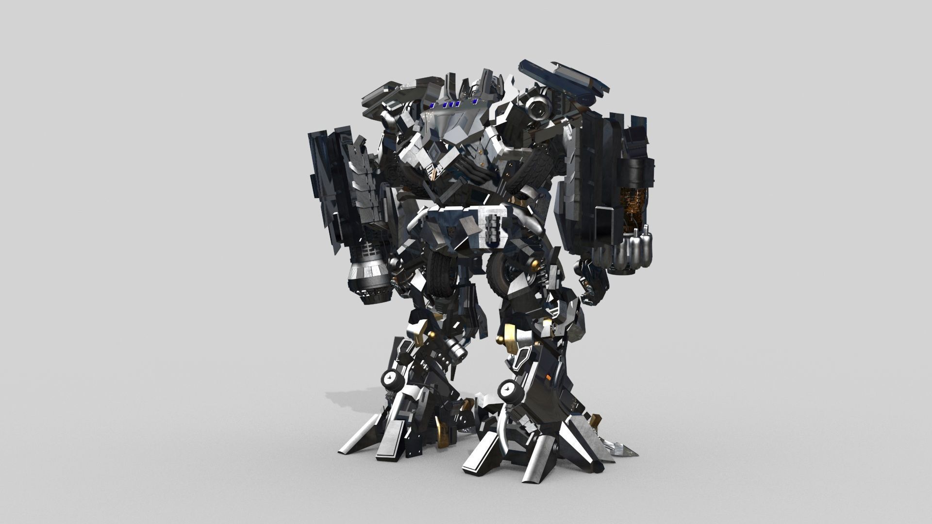 Ironhide Lives On - 3d animated model 3D model_14