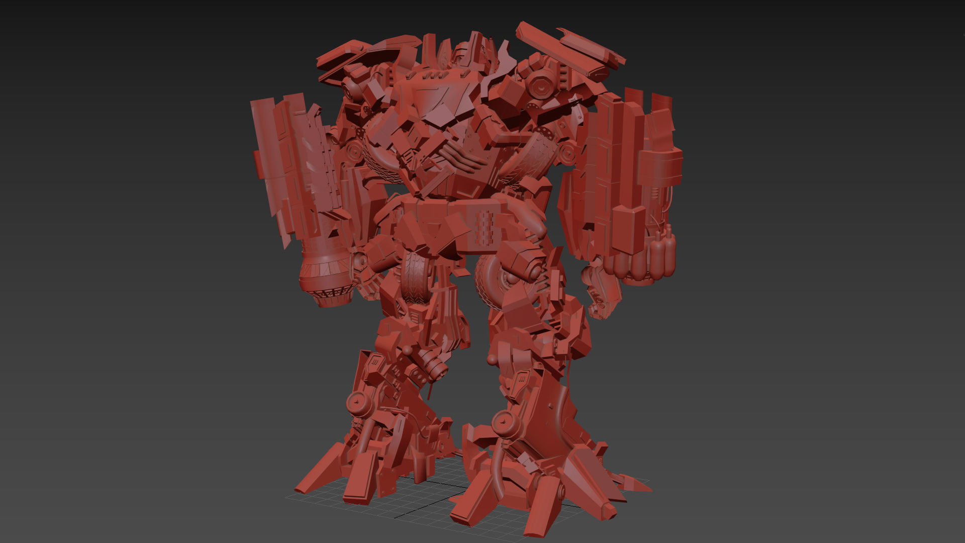 Ironhide Lives On - 3d animated model 3D model_24