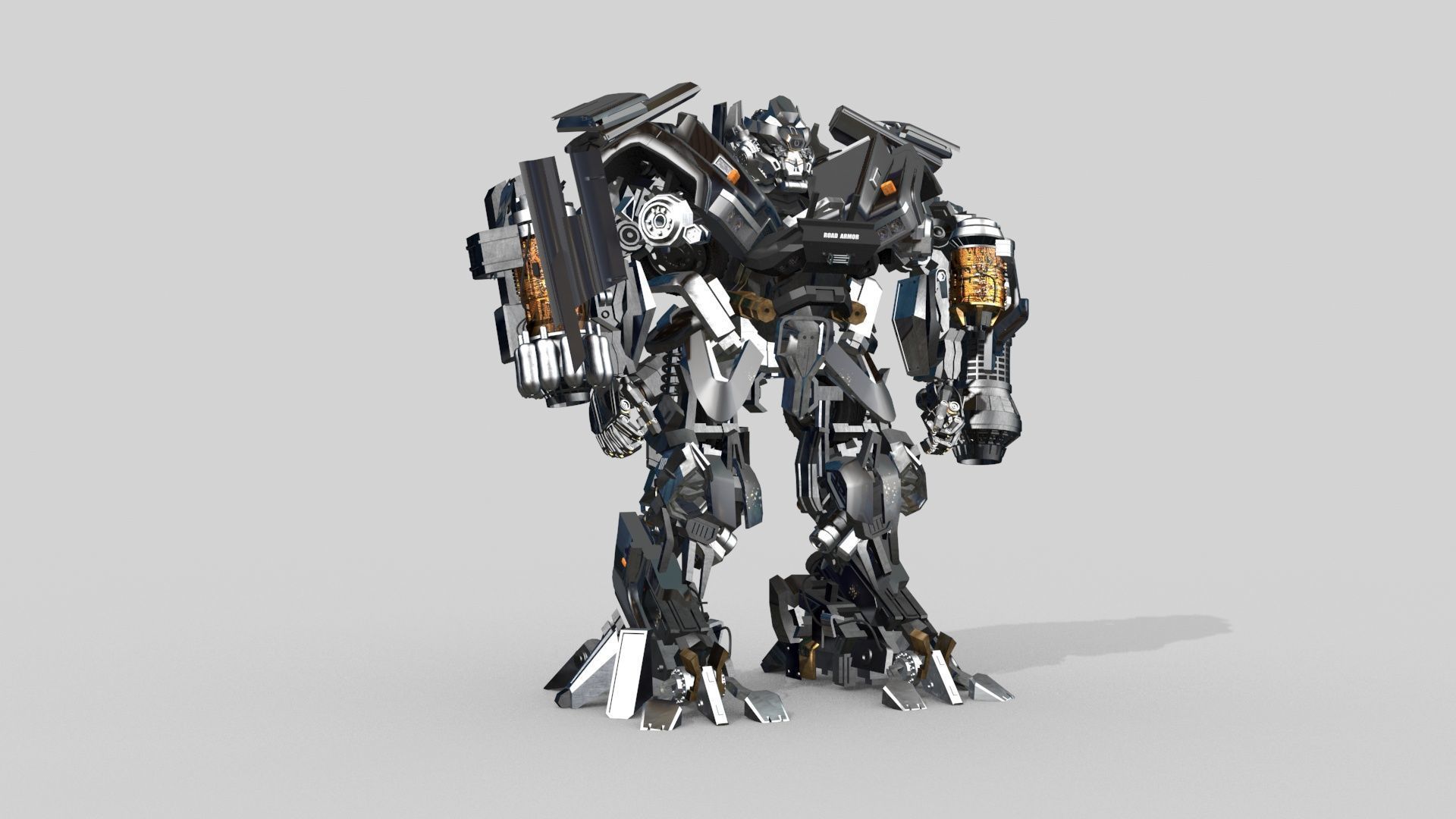 Ironhide Lives On - 3d animated model 3D model_15