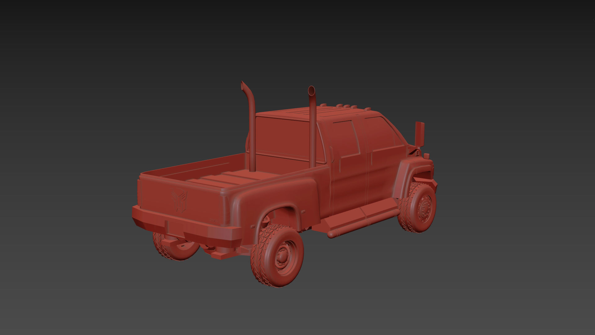 Ironhide Lives On - 3d animated model 3D model_23