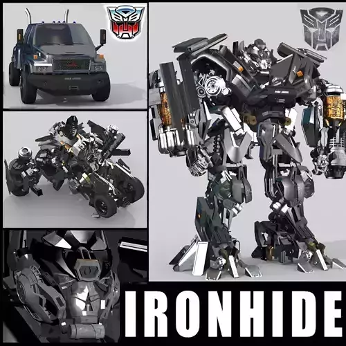Ironhide Lives On - 3d animated model 3D model