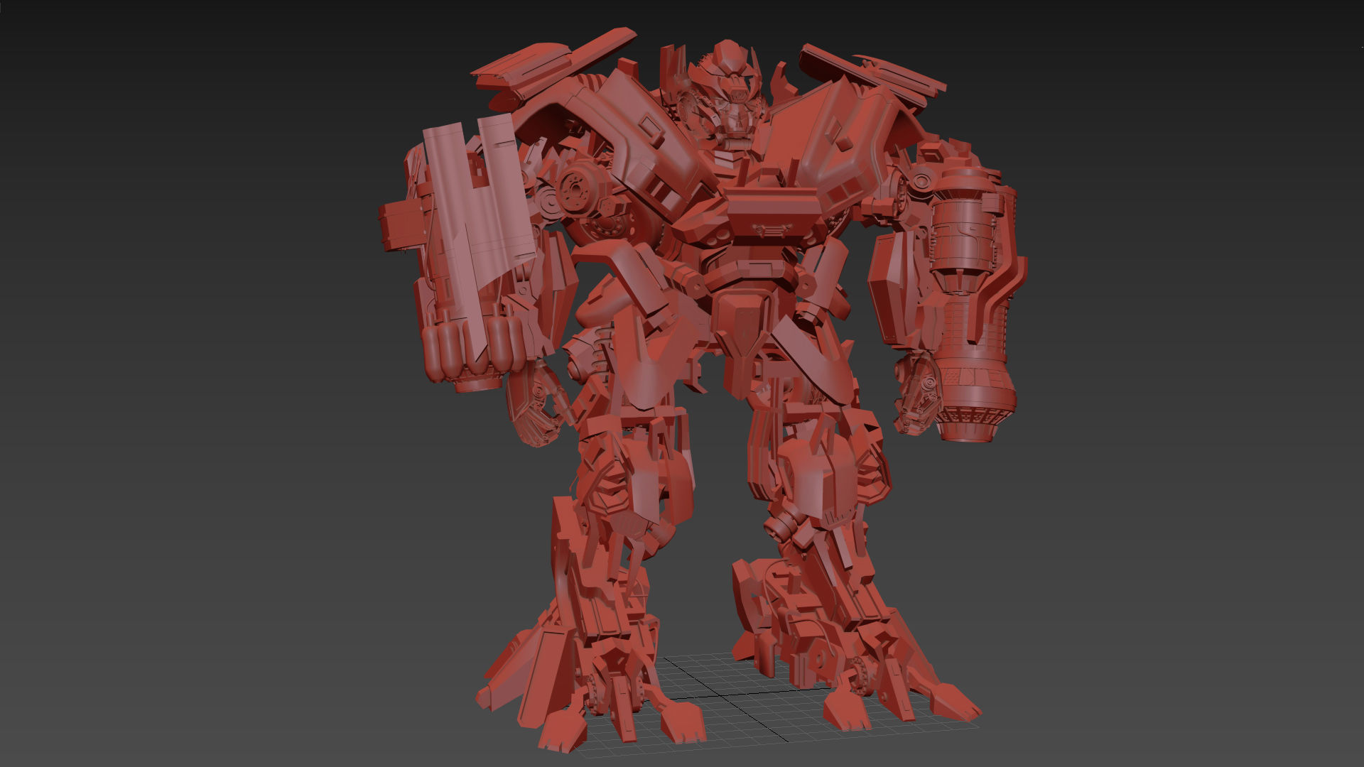 Ironhide Lives On - 3d animated model 3D model_26