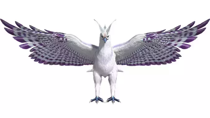 eagle bird 3D model
