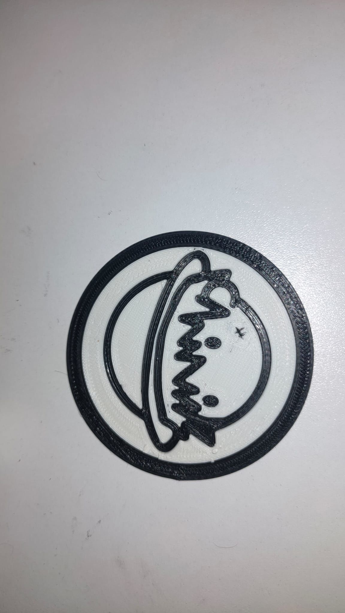 Onepiece-Themed 3D Printable Luffy Coaster 3D print model_3