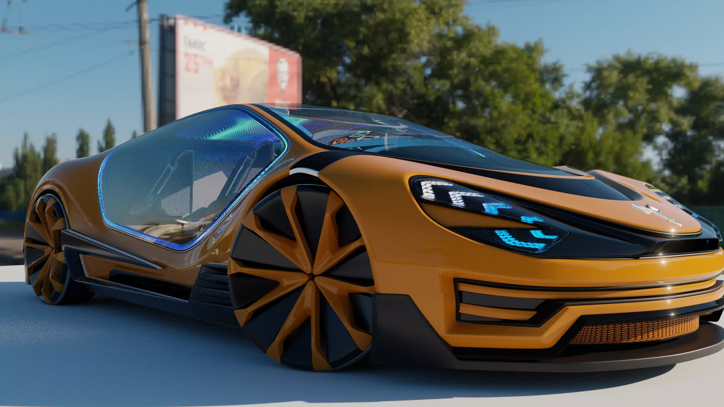 concept car 3D model