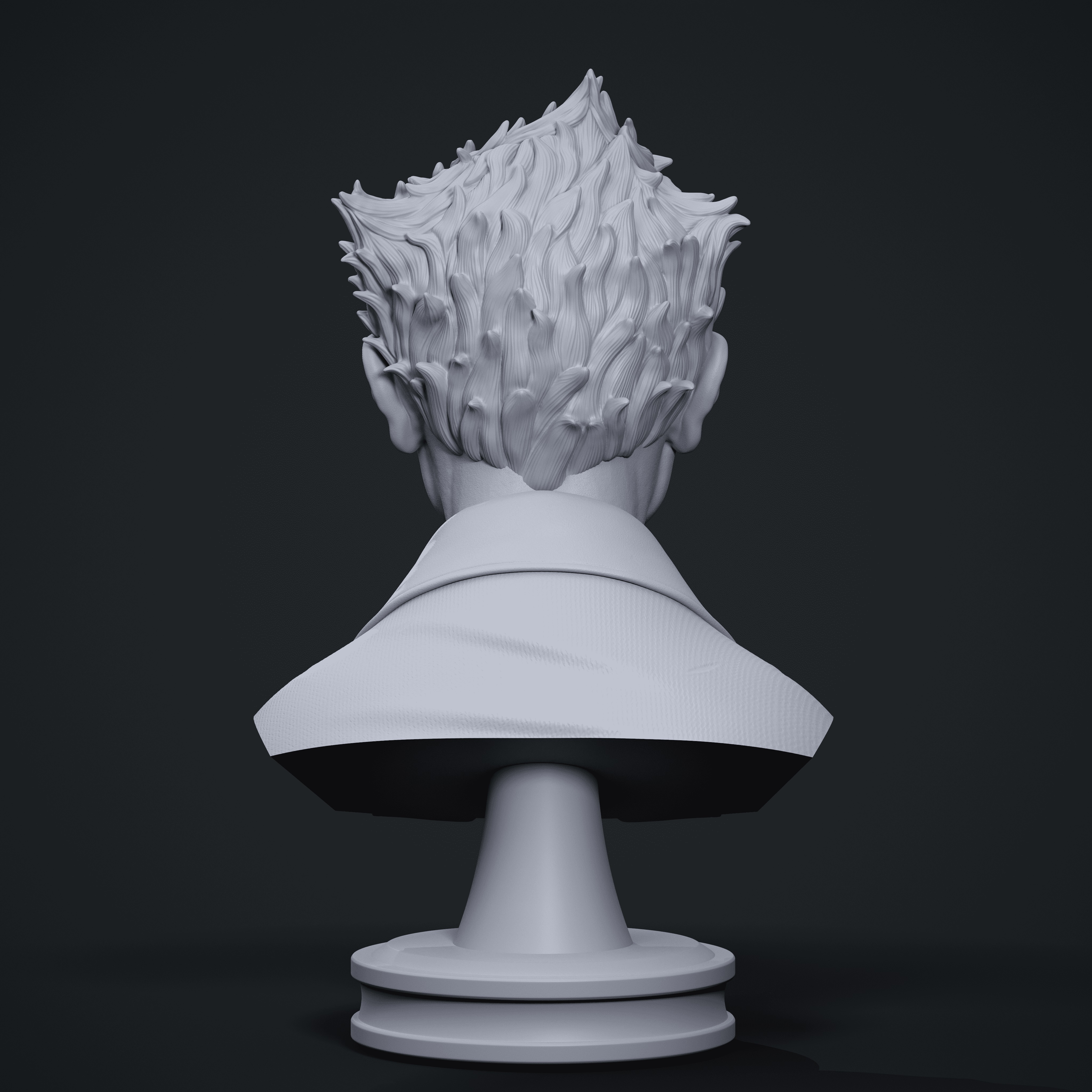 Joker Bust 3D print model_2